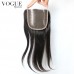 Brazilian Virgin Hair Straight 4x4 Virgin Human Hair With Baby Hair